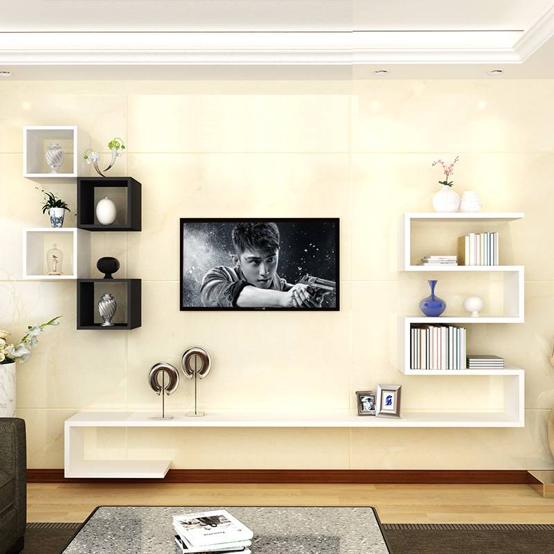 Телевизор на стене: 70+ фото в интерьере, дизайнерские идеи оформления