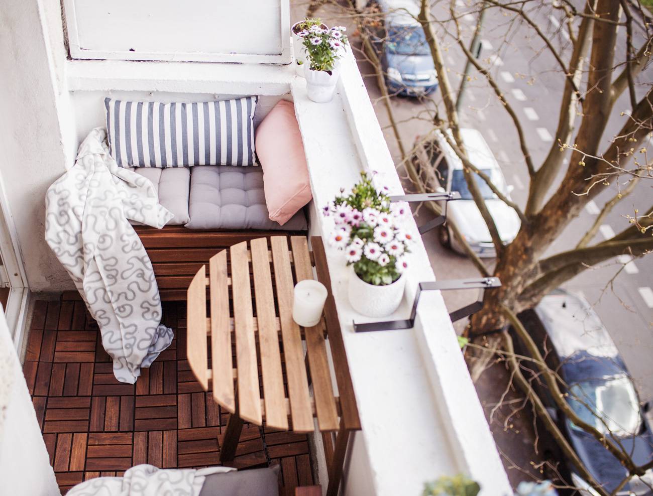 Балкон в стиле прованс - атмосфера уюта и отдыха