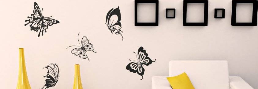 Трафареты для стен под покраску и для обоев: лучшие фото идеи дизайна интерьера