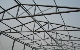 Фермы из профильной трубы: расчет металлической прямоугольной и арочной фермы, изготовление, как рассчитать конструкцию стропил, как варить односкатный навес
