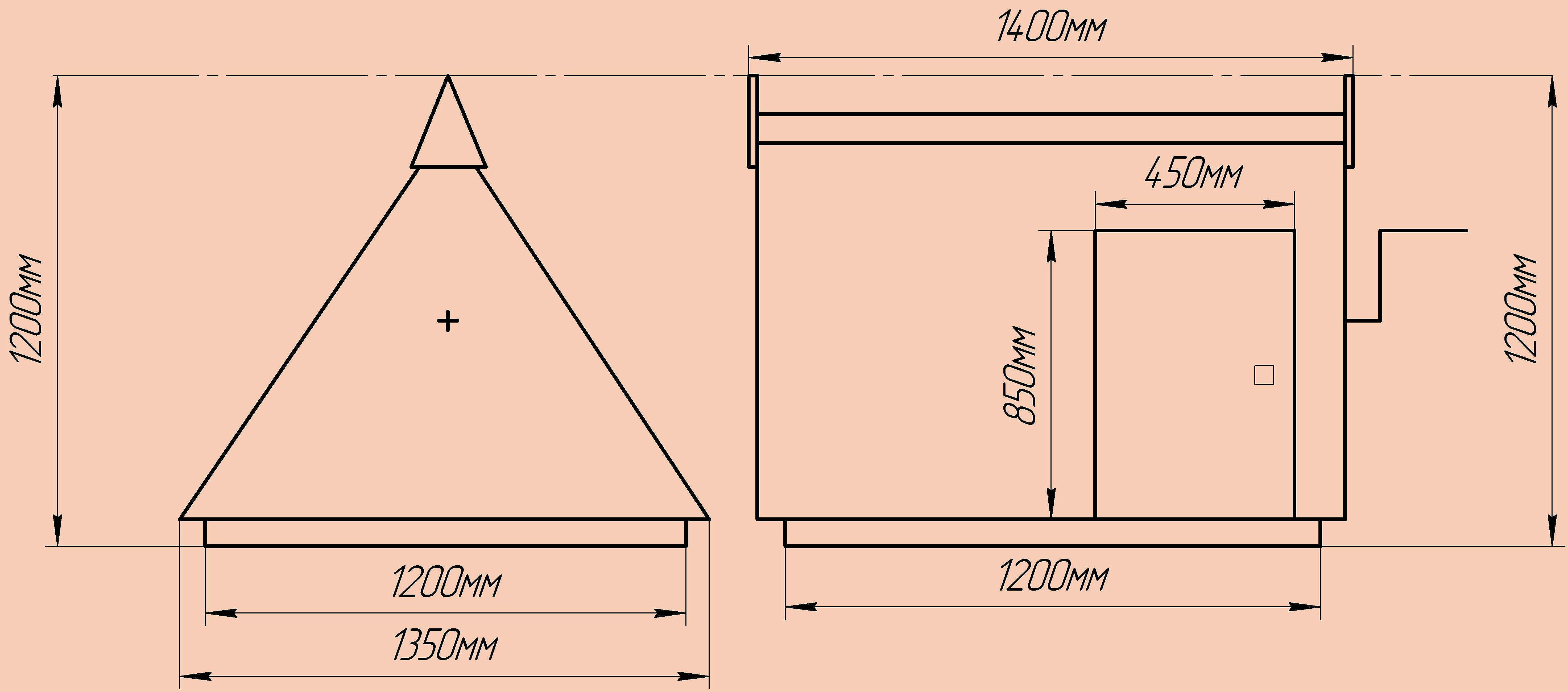 Домик для скважины на даче своими руками: чертеж и фото колодезного домика