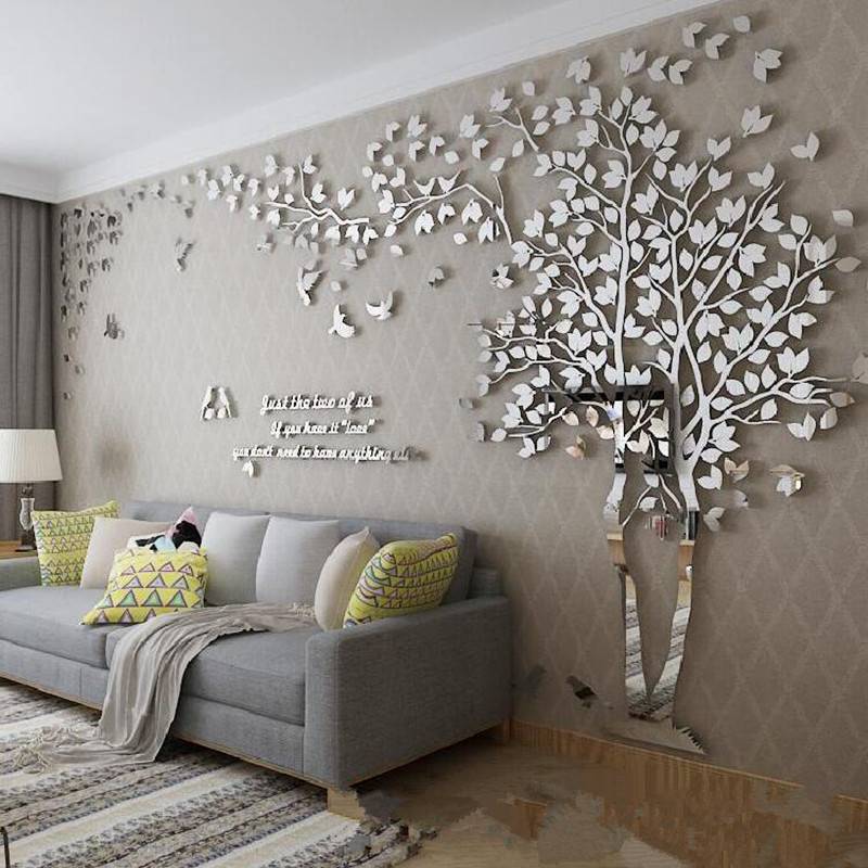 Особенности декора стен в гостиной