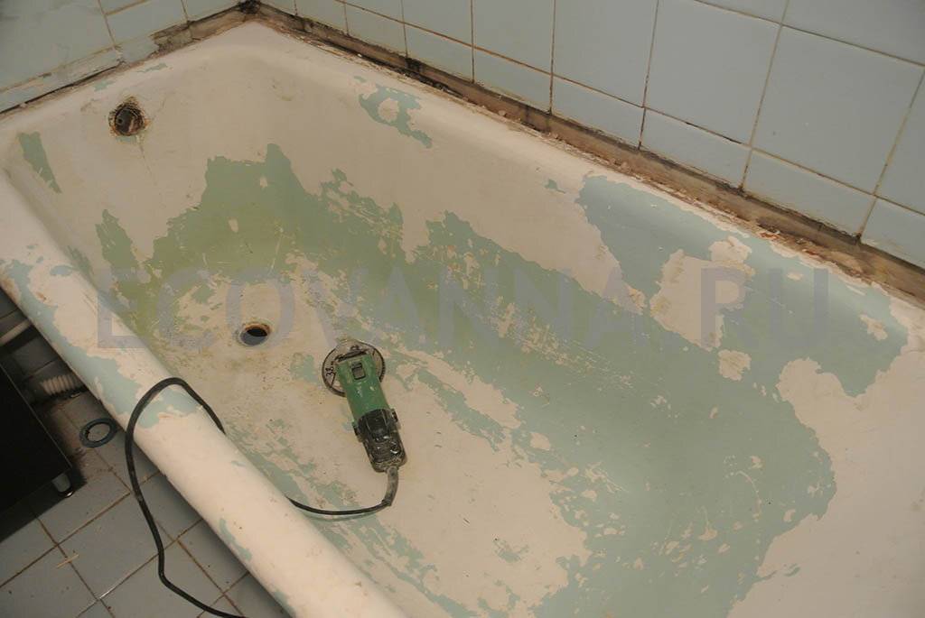 Покраска ванны своими руками: акрилом, эмалью, технология, видео