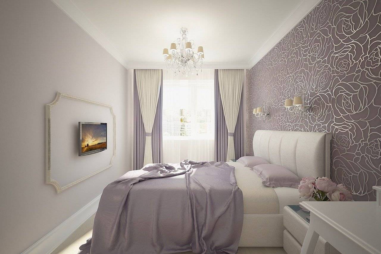 Спальня в сиреневых или фиолетовых тонах - сочетание цветов в интерьере, идеи дизайна с лавандовым, фиалковым, розовым, обзор вариантов с фото