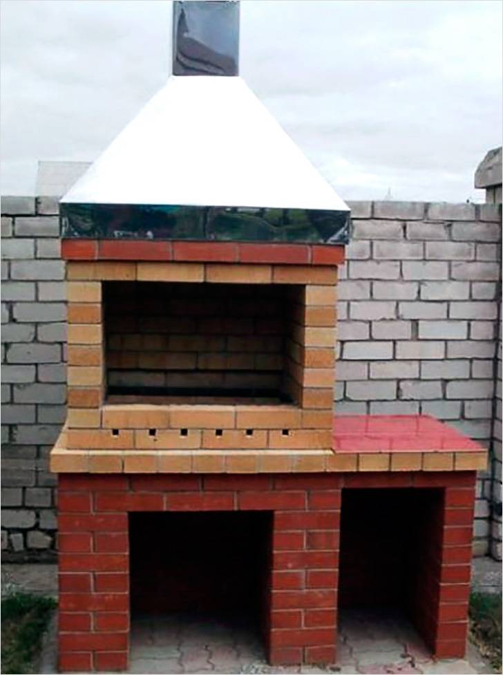 Барбекю своими руками: как сделать уличную печь из кирпича на даче, её строительство во дворе, самый лучший тип садовой постройки
