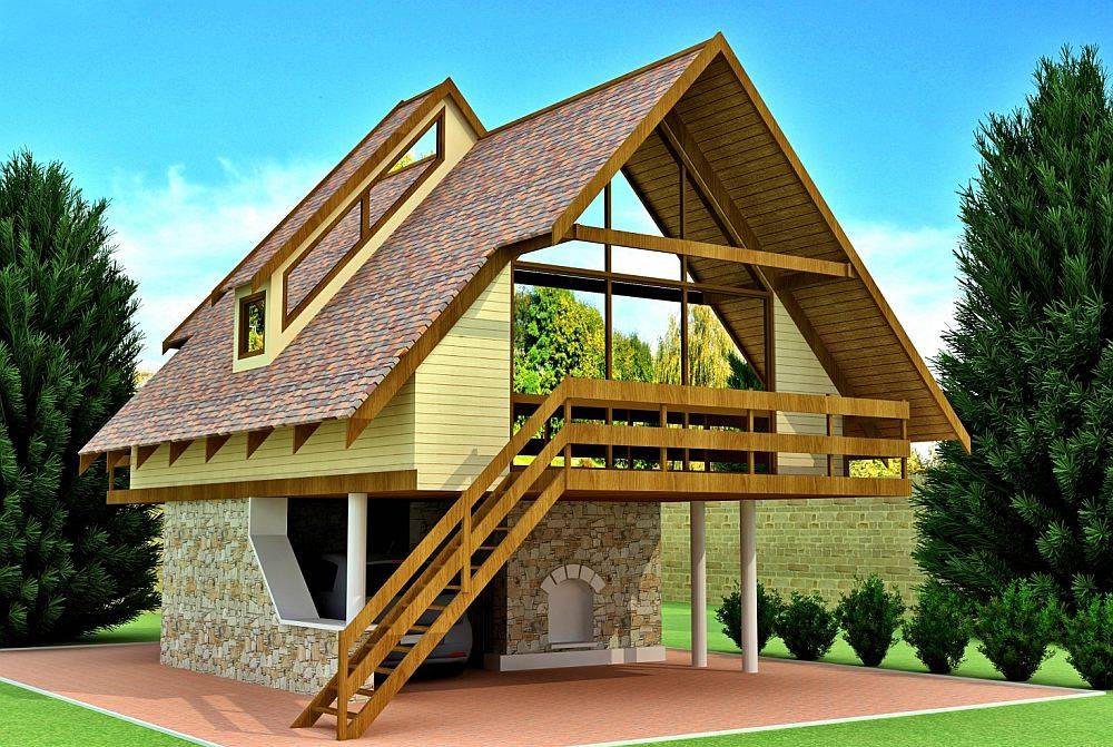 Односкатные крыши одноэтажных домов: преимущества оригинальных решений