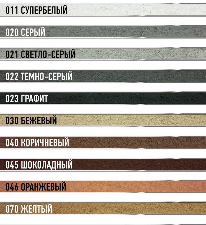Затирка для плитки: как выбрать цвет