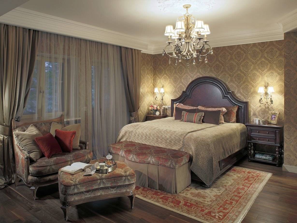 Спальня в английском стиле (39 фото): дизайн интерьера