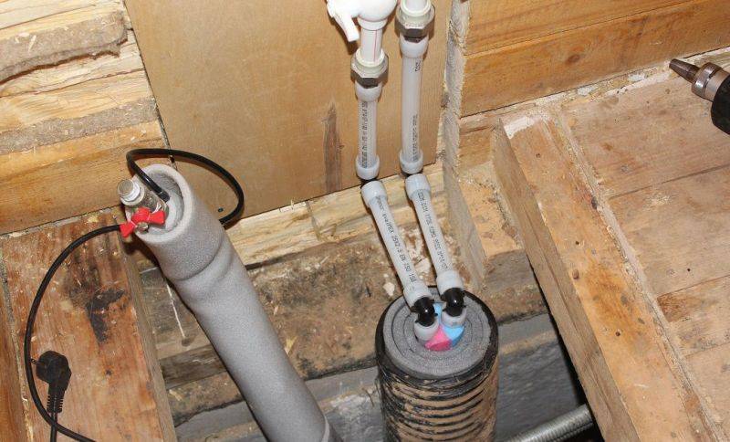 Утепление водопровода в частном доме своими руками - выбор материала и способа утепления