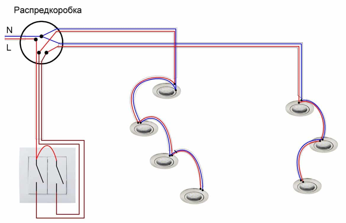 3 ошибки при подключении люстры к выключателю. схемы подключения.