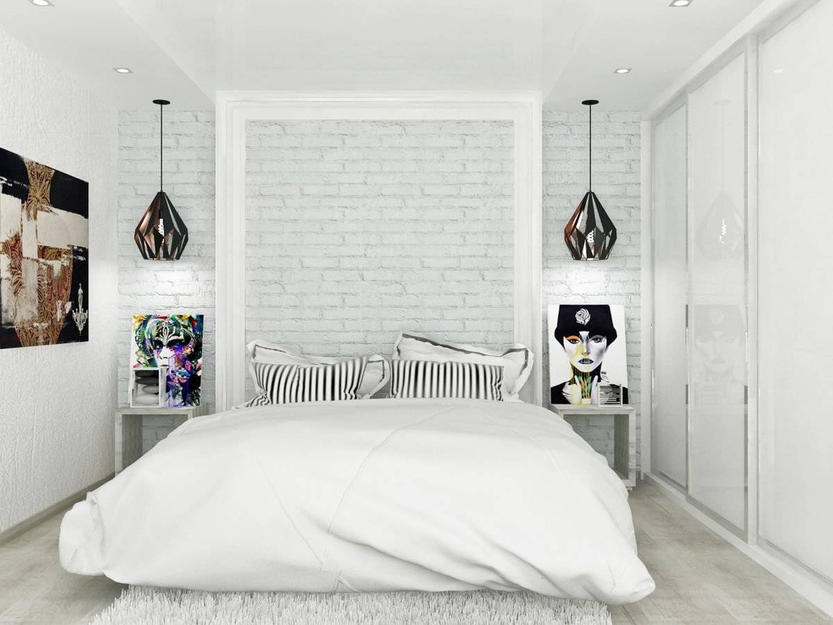 Кирпичная стена в интерьере: фото вариантов дизайна гостиной, спальни, кухни с отделкой декоративным кирпичом, советы по декору, подбору цвета