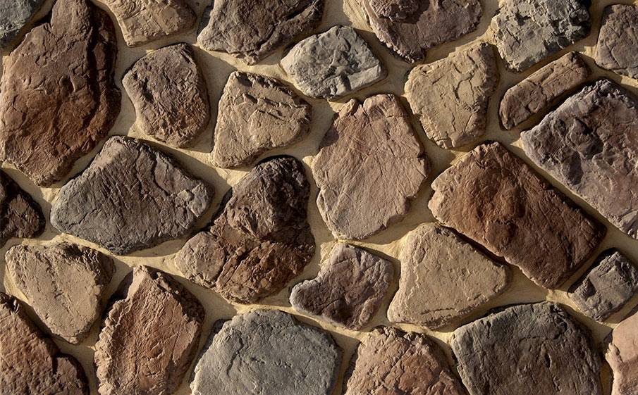 Клинкерная  плитка под камень: изделия под дикий и искусственный рваный камень для наружной отделки, клинкер цвета беж