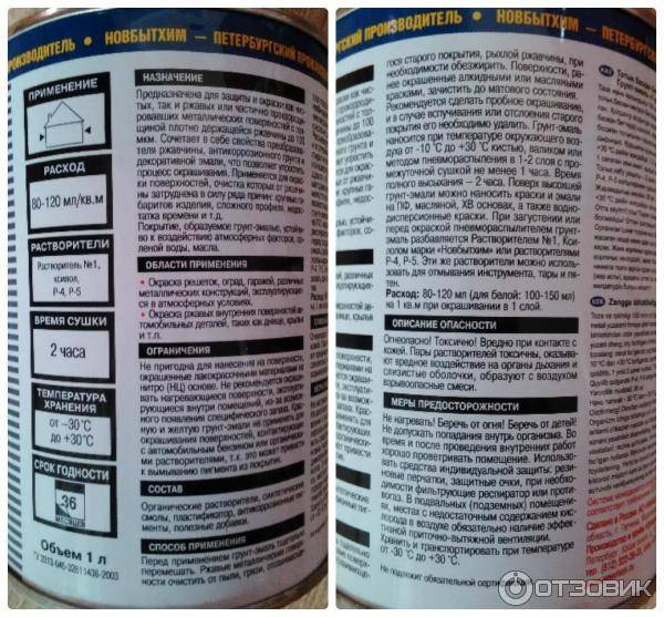 Грунт эмаль по ржавчине 3 в 1: технические характеристики, составы .