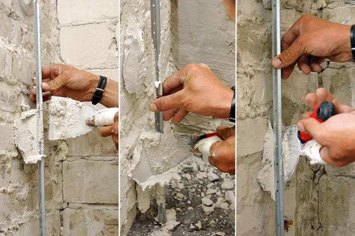 Как правильно штукатурить стены?