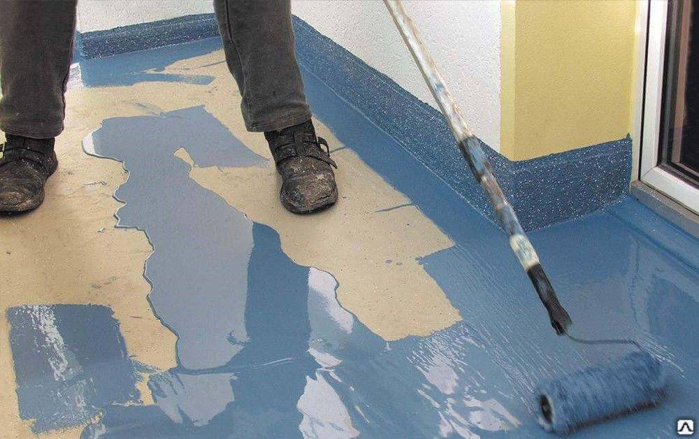 Чем покрасить бетонный пол и что нужно для покраски?