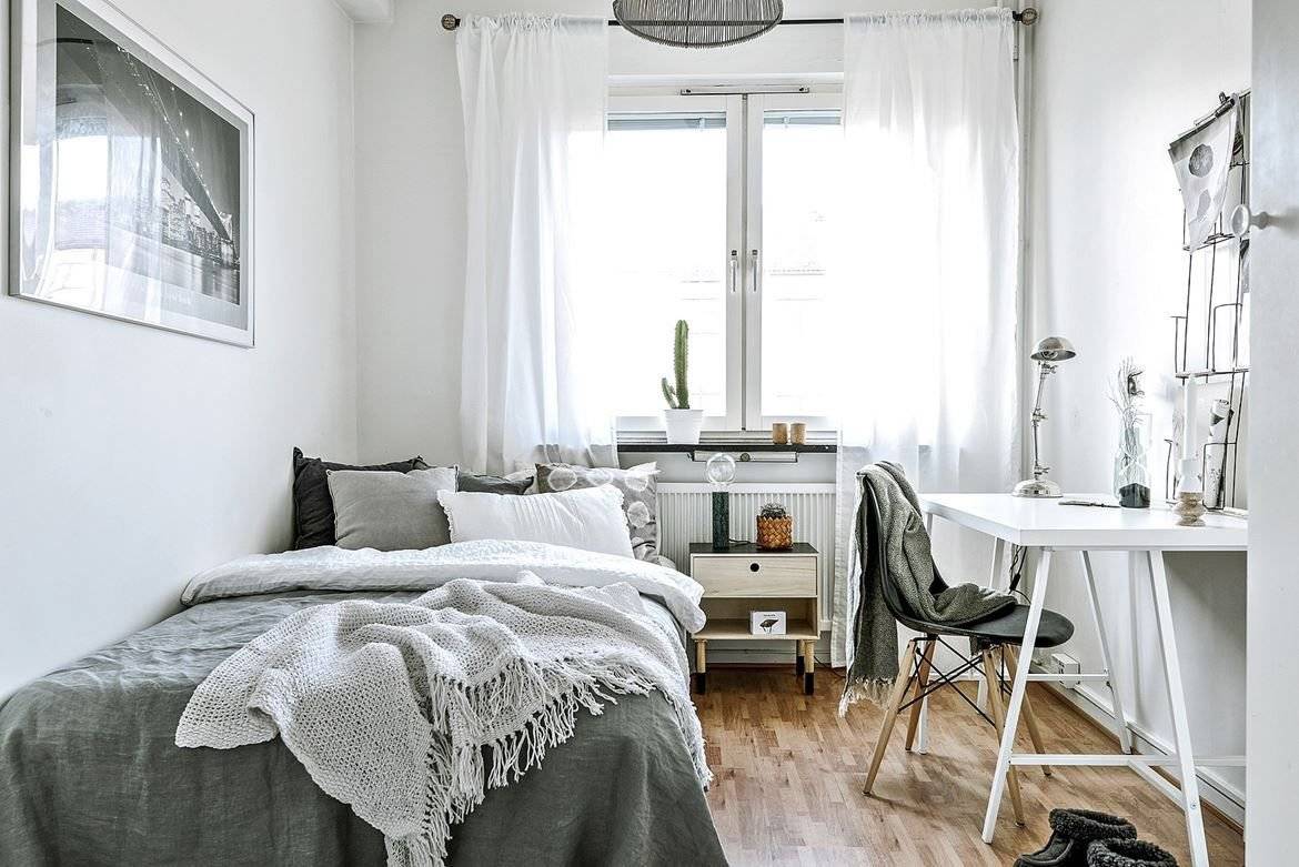 Спальня в скандинавском стиле - 150 фото современных идей дизайна в спальне