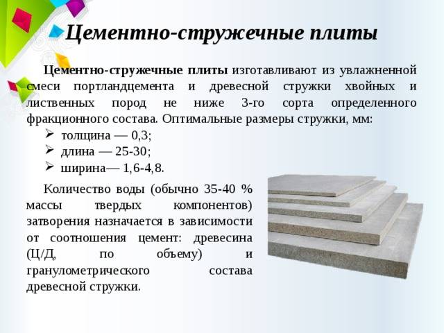 Цементно-стружечная плита (52 фото): применение цсп блоков и их характеристики, нешлифованные варианты толщиной 10 мм.