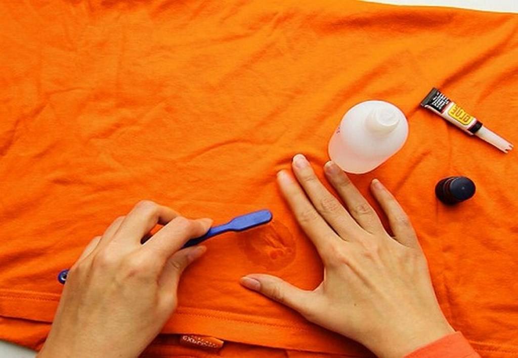 Как убрать клей с одежды? - xclean.info