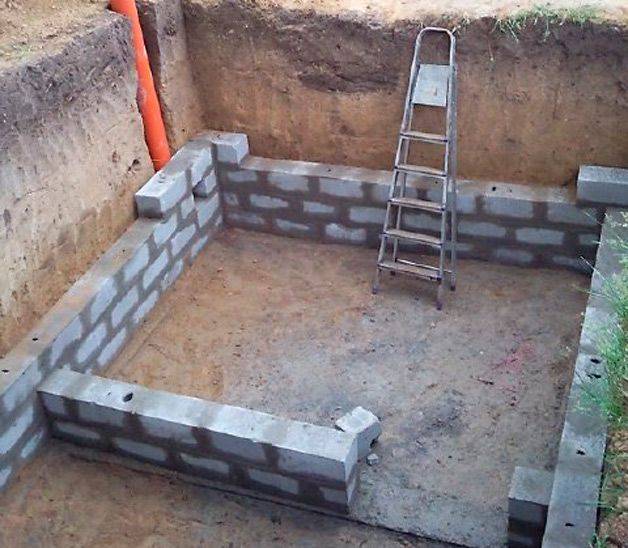 Нюансы строительства погреба и подвала из газобетонных блоков