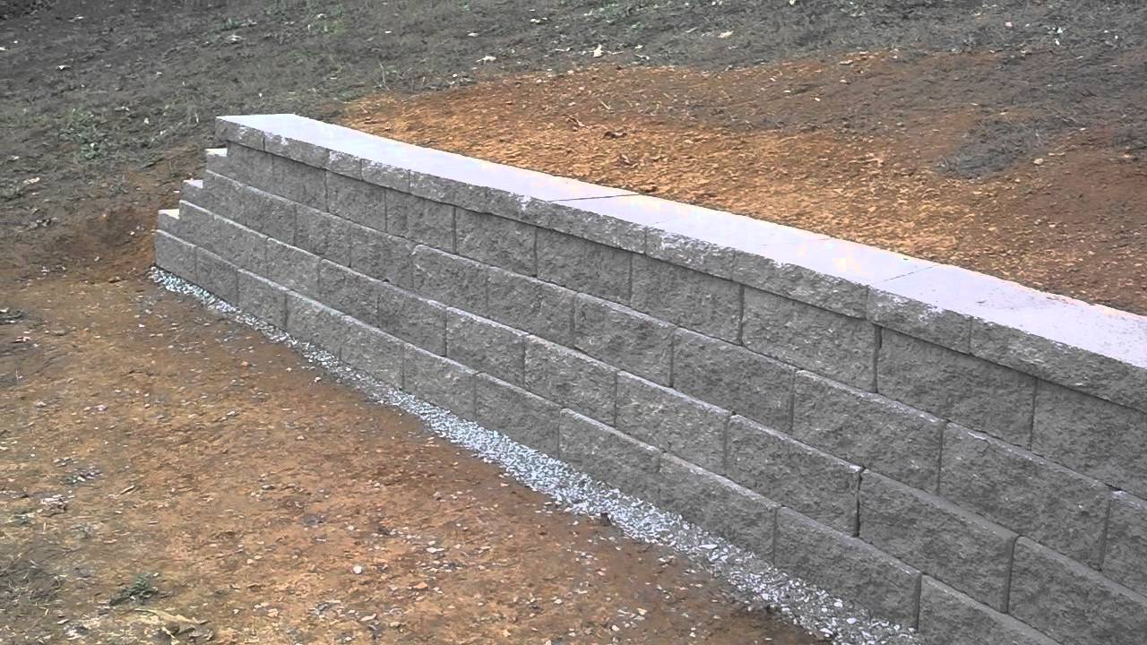Подпорная стенка из бетона: устройство, чертежи