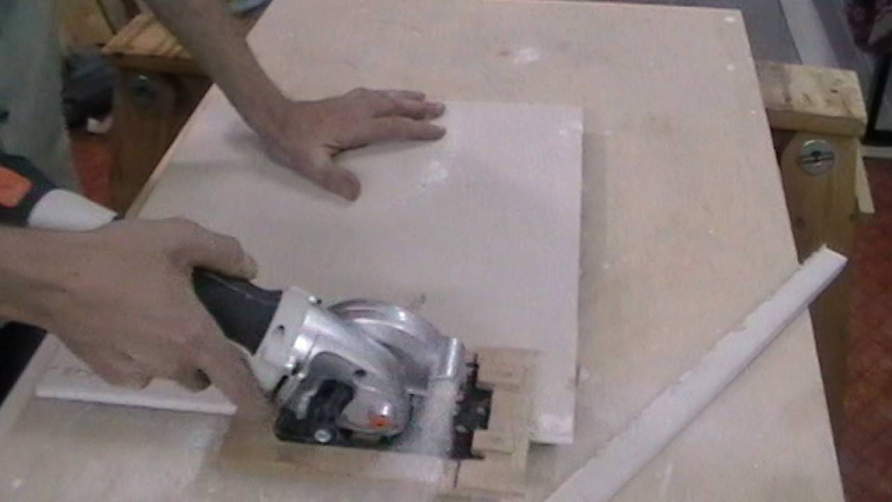 Как резать гипсокартон в домашних условиях: видео
