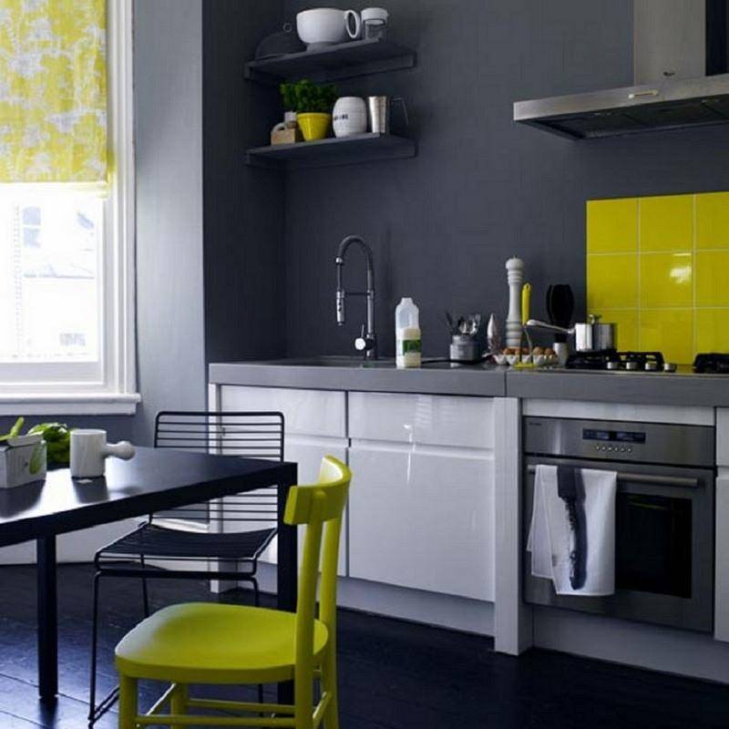 В какой цвет покрасить стены на кухне