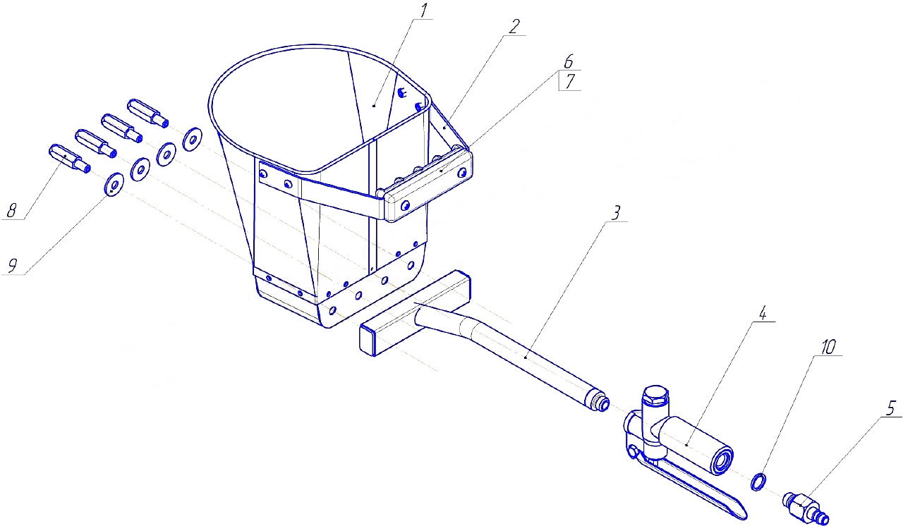 Хоппер для штукатурки – как сделать штукатурный хоппер ковш своими руками – сервис-инструмент
