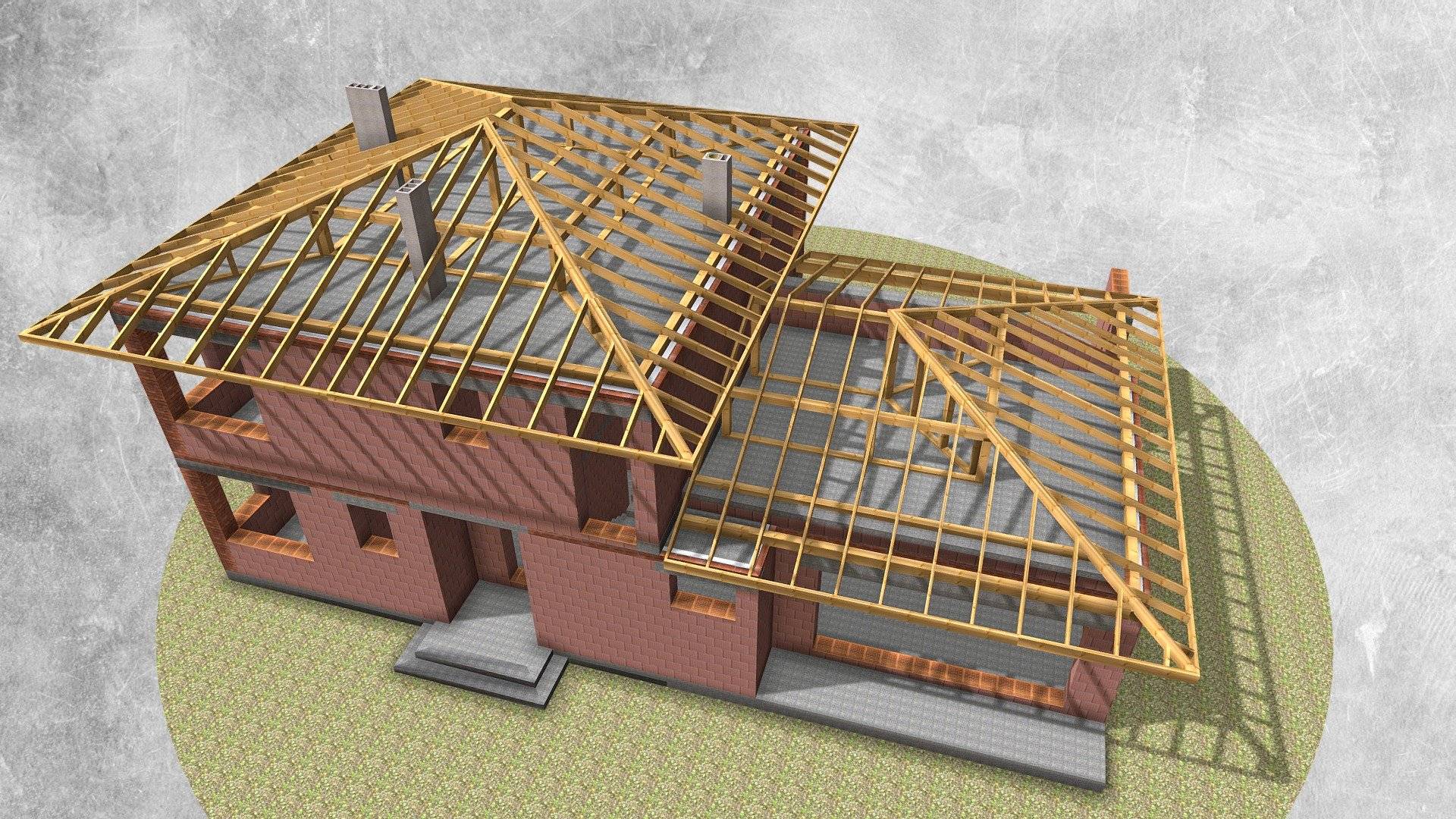 Крыша дома своими руками: инструкция по возведению, как делать расчет, как построить скатную крышу