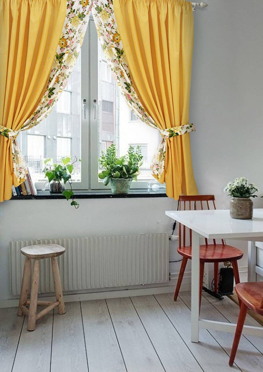 Занавески на кухню - 100 фото оригинального и красивого дизайна
