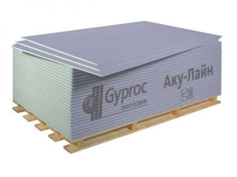 Гипсокартон gyproc: акустический материал, изделие гкл, гипсокартонные листы, отзывы