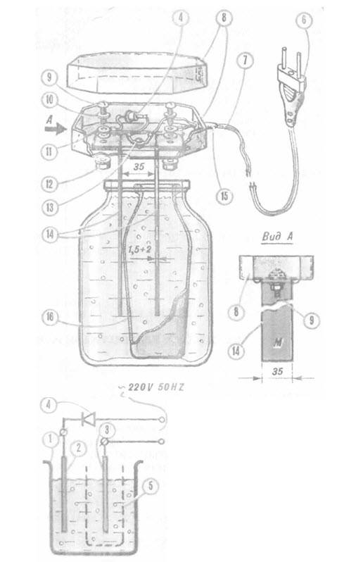 Как сделать ионизатор воды своими руками: схема и инструкции