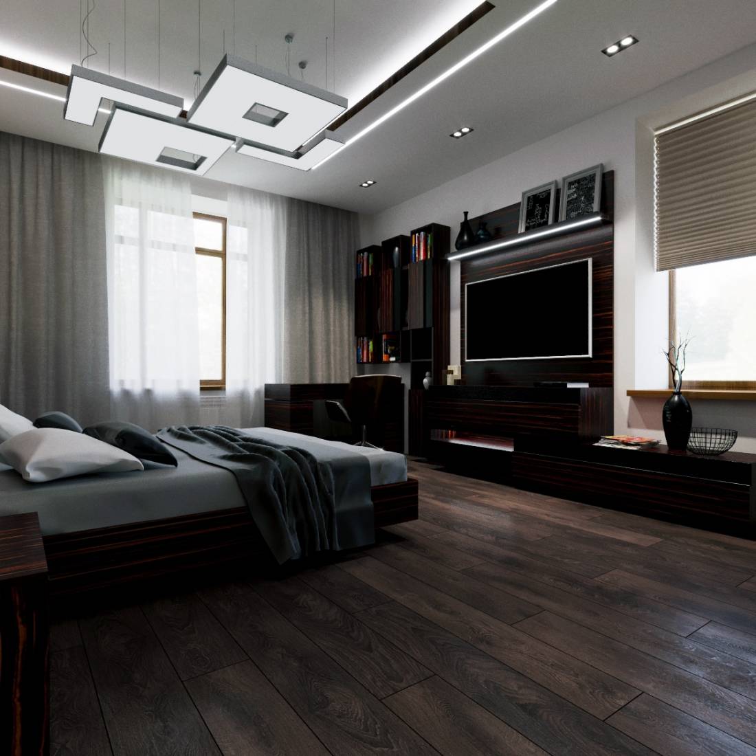 Спальня в стиле минимализм: топ-150 фото идей дизайна