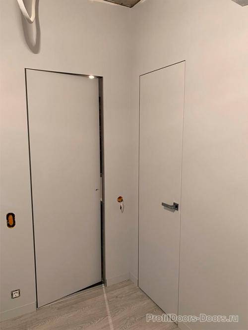 Дизайн межкомнатных дверей в интерьере квартиры 2019, современные решения дизайна, проемы, серые, белые двери