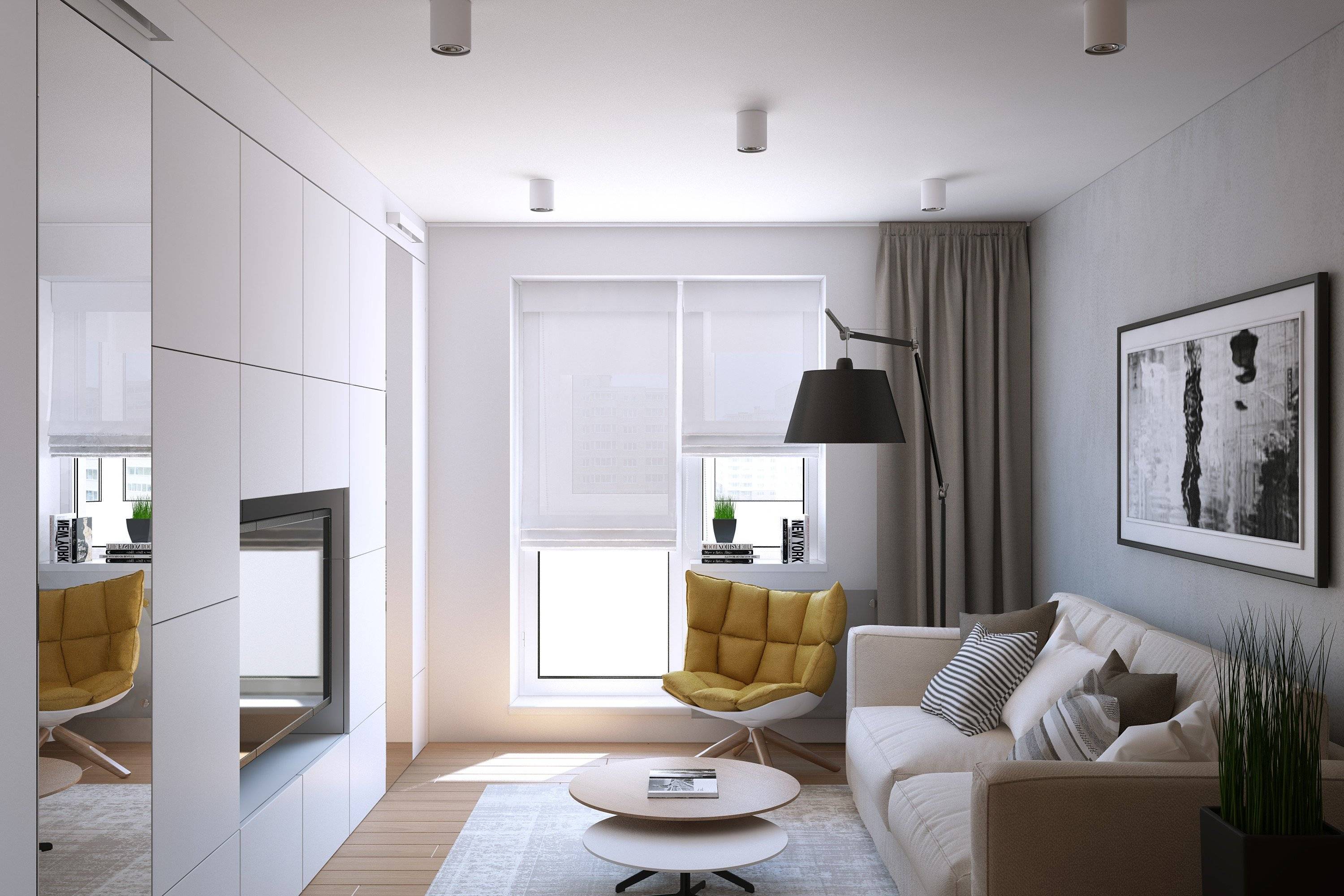 Дизайн однокомнатной квартиры 40 кв. м: фото в современном стиле, способы разграничения пространства, популярные принципы оформления