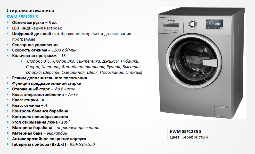 Узкие стиральные машины: топ – 18 лучших моделей