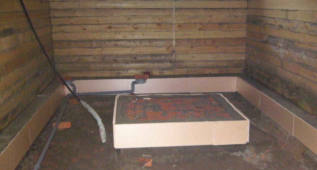 Теплый пол в бане от печки: пошаговая инструкция по монтажу