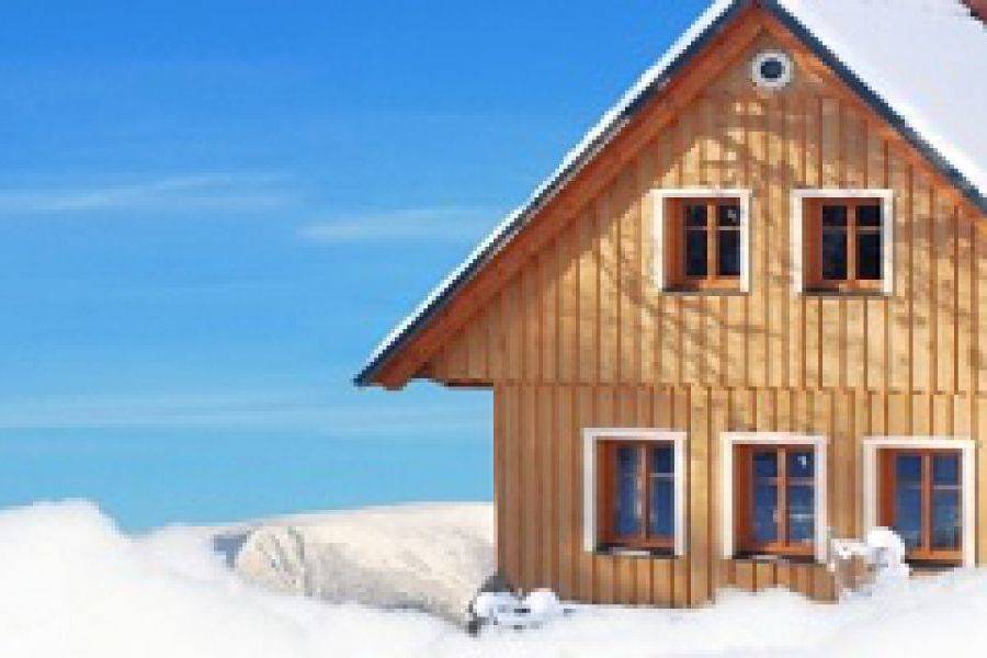 Зимний дом из бруса и строительство для круглогодичного проживания