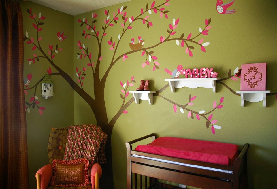 70 потрясающих идей: декор детской комнаты своими руками