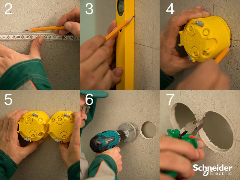 Как установить розетку в гипсокартон правильно - пошаговая инструкция от мастеров (видео + 125 фото)