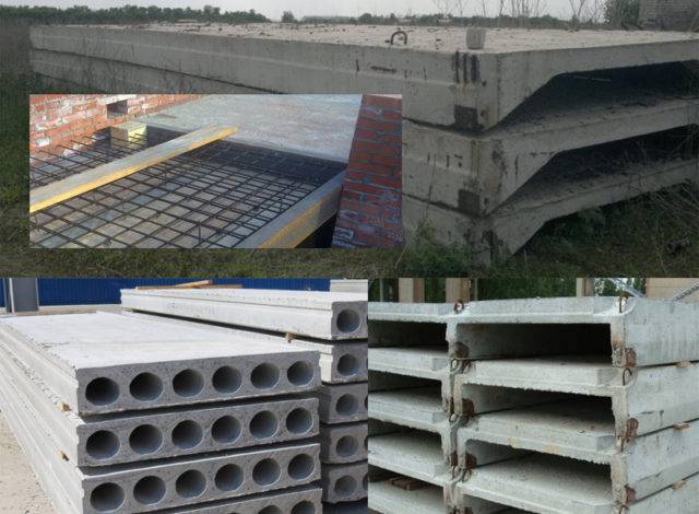 Плиты перекрытия на газобетонные блоки: укладка монолитных бетонных и .