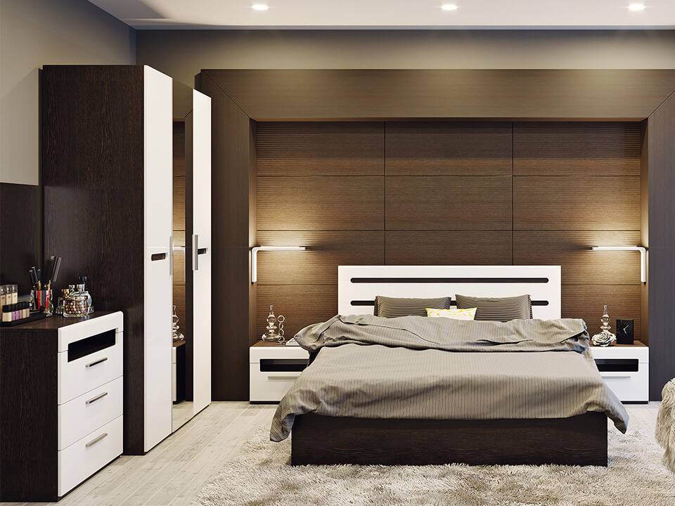 Дизайн маленькой спальни: 85 красивых идей (фото)