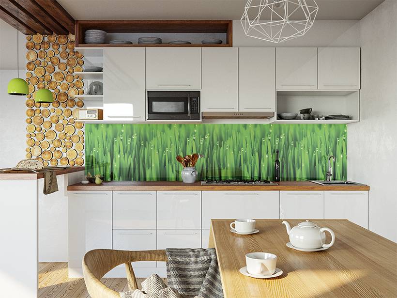 Панели стеновые для кухни: красивое оформление интерьера своими руками