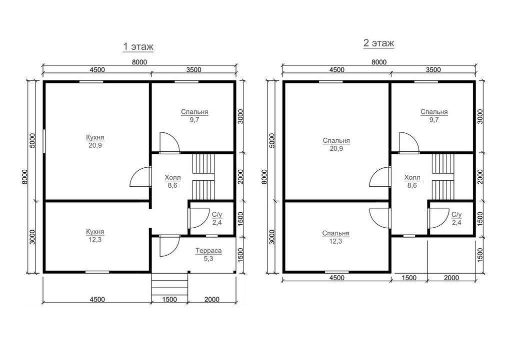 План одноэтажного дома: особенности и возможные варианты
