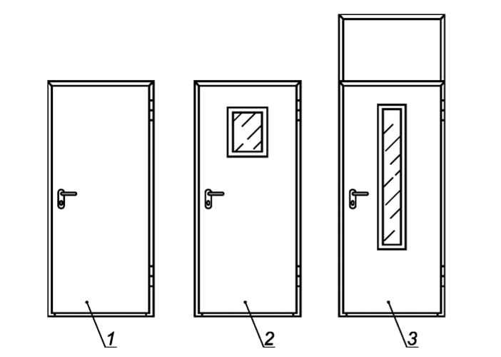 Классификация противопожарных дверей
