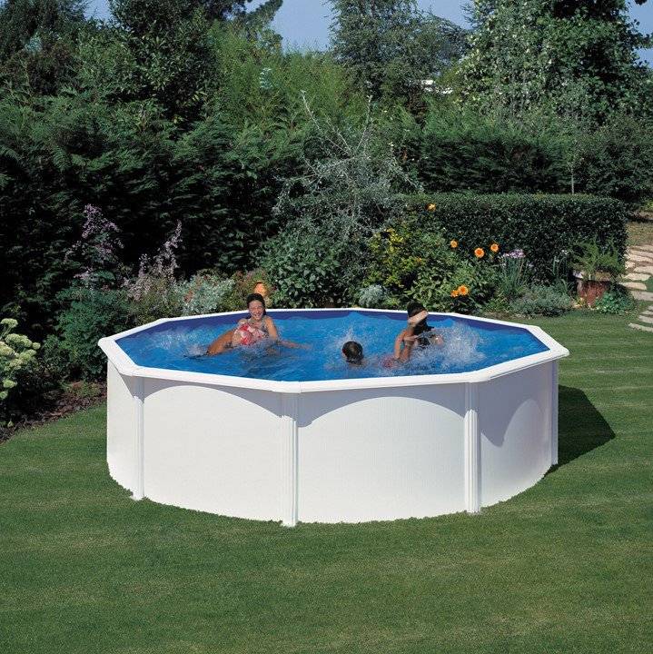 Бассейн для дачи (83 фото): пластиковый уличный сборный бассейн в ландшафтном дизайне, композитные крытые варианты