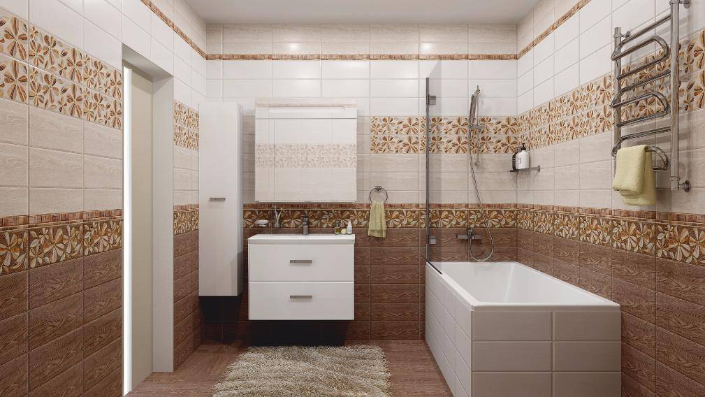 Белорусская плитка: керамическая напольная для ванной комнаты, каталог