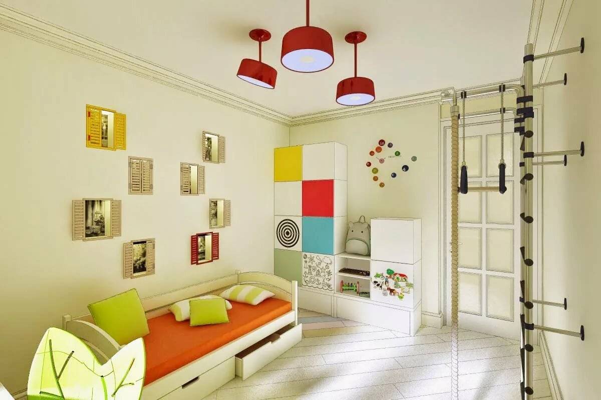 Детская и гостиная в одной комнате – как обустроить удобное пространство для всех членов семьи - 21 фото