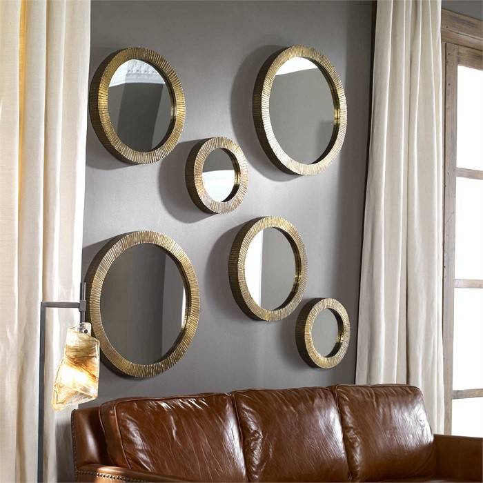 Зеркало в интерьере квартиры: 290+ (фото) больших & маленьких