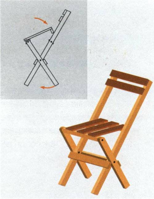 Элегантный стул из дерева своими руками с чертежами