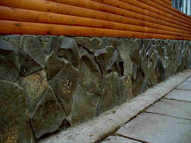 Использование гибкого камня для отделки фасада